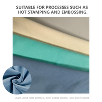 Tissu synthétique en suède ultra floqué 0,7 mm Borui, simili suède pour revêtement de plafond de voiture, matériaux de sellerie automobile