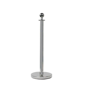 In acciaio inox <span class=keywords><strong>Stanchion</strong></span> sbarramento palo per il controllo della folla linea di coda posta in alberghi aeroporti banche eventi per la sicurezza della carreggiata - Product Image 2