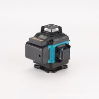 Niveau laser vert industriel 505-520nm, largeur de ligne 2mm, 3D/16 lignes, fonctionnalités 4D, batterie au lithium, pour bricolage, à pendule
