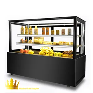 Bánh kẹo tráng miệng bánh ngọt làm mát bánh tủ lạnh bánh hiển thị Showcase cho cửa hàng bánh mì