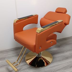 Chaise de barbier moderne de luxe Z, chaise pivotante de haute qualité pour salon de beauté, mobilier en métal - Product Image 3