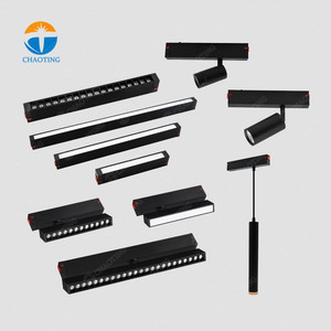 Homekit 360 Adjustable <strong>LED</strong> <strong>Track</strong> <strong>Lights</strong> <strong>Supplier</strong> Cob 30W Focus <strong>Track</strong> <strong>Light</strong> in Dimmable Color <strong>Led</strong> Magnetic Rail Lighting System - Product Image 4