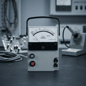 Testeur d'isolation analogique Yokins 1000V 200M, fonctionnant sur piles |   Fabriqué en Inde |   Haute précision 5% |   Protection IP65 |   1 an |   OEM - Product Image 5