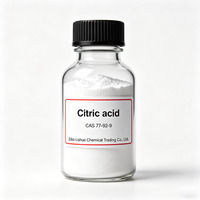 Acide citrique anhydre en poudre de qualité alimentaire pour régulateur d'acidité dans l'industrie alimentaire