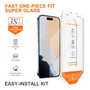 Protezione dello <span class=keywords><strong>schermo</strong></span> di installazione senza polvere per <span class=keywords><strong>iPhone</strong></span> 17 aria 16E 15 + 14 <span class=keywords><strong>13</strong></span> <span class=keywords><strong>Pro</strong></span> <span class=keywords><strong>Max</strong></span> facile installazione Auto-polvere rimozione Kit vetro temperato - Product Image 5