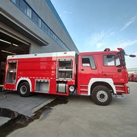 Nouveau camion de lutte contre l'incendie SHACMAN Diesel 10, 12, 15 tonnes, canon à eau haute pression, réservoir de 10000L, 12000L, 15000L, hauteur de travail de 70 m