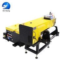 Mesin Printer Mini DTF A3 Ukuran 30cm, Printer Inkjet Digital untuk Film Tempografi Nanjin dengan Penggoyang Bubuk Kecil untuk Kaos