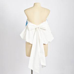 Excellente vente en gros de vêtements pour femmes à la mode nouveau design à prix compétitif haut sans manches 100% coton - Product Image 3