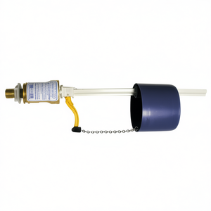 Grifo flotante de latón de 3/8'' con base universal, flotador y cadena para mangueras de fontanería - Product Image 3