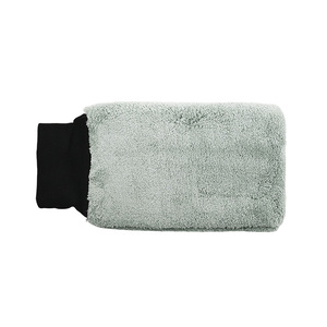 Gants de lavage de voiture en microfibre, en polaire corail, sur mesure pour le nettoyage automobile - Product Image 4