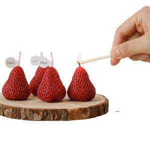 Romantic Love Scented Candles Fruit Strawberry Soy Wax Scented Candles Birthday Gifts Candles