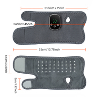 Attelle chauffante pour poignet à 40 LED 660 nm, masseur vibrant pour la main, soulagement de la douleur du canal carpien