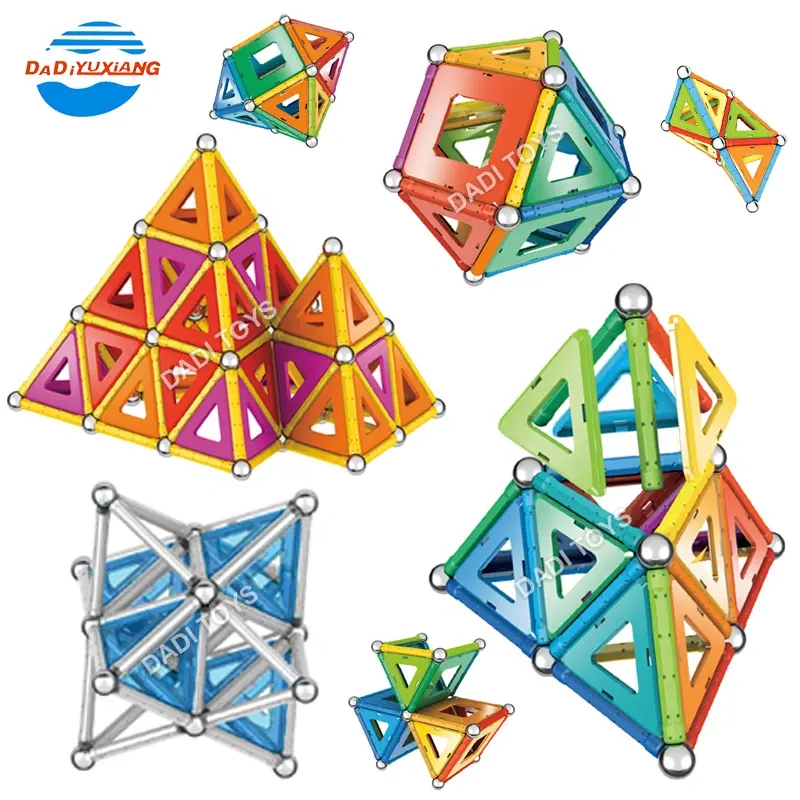 DADI OEM&ODM Colorful Early Learning Toys 3D Kids Magnetic Building Block Sets For Kids