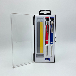 Lápiz de carpintero sólido de grado DIY de alta calidad para carpintería, trazador de agujeros profundos de nariz larga, herramienta de mano OEM ODM personalizada para - Product Image 3