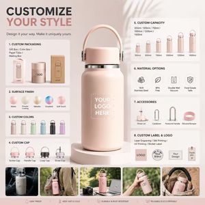 Bouteille d'eau isotherme en acier inoxydable de 200 ml avec poignée, maintien au chaud/au froid, anti-fuite et sans BPA, idéale pour la rentrée scolaire - Product Image 3