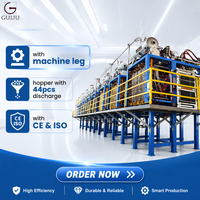 Machine de moulage de boîtes en mousse EPS contrôlée par PLC Guiju, certifiée CE, prix usine, ligne de production de formes EPS pour la fabrication de dalles Hourdis