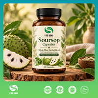 Capsules de Corossol Naturel, Complément Alimentaire Botanique, Capsules de Corossol Marque Privée, Usine OEM