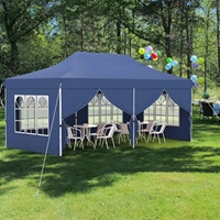 Tente pliante pop-up 10x10 3x6 2x2 avec parois latérales, imperméable, pour événements en plein air