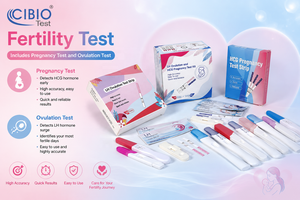 Bandelettes de test de grossesse HCG sensibles, fiables et faciles à utiliser, kit de diagnostic en or colloïdal en une étape, certifié CE Classe II, vente en gros - Product Image 2