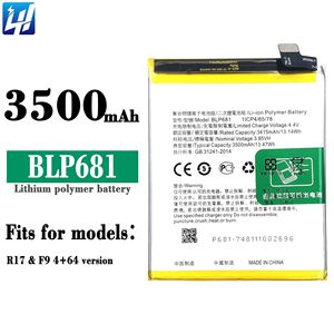 <span class=keywords><strong>BLP681</strong></span> R17แบตเตอรี่ Li-ion polyer แบบชาร์จได้ของแท้100% สำหรับ F9 OPPO 4 + 64วิชั่น - Product Image 6