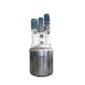 FS-3 3000L multi-fungsi ketel 3-poros mixer produk untuk batch besar meredam emulifying