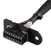 OEM usine 16 broches mâle universel obd2 obdii obd 2 split y câble