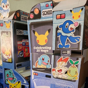 Customized <strong>CMYK</strong> <strong>Printing</strong> Portable Corrugated Cardboard <strong>Display</strong> Racks Rotating Floor Stand for Toys Promotion - Product Image 4