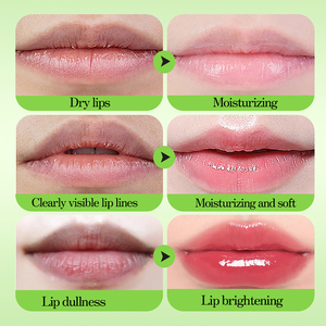 Aloe Vera <b>Lip</b> Balm 10g With Beeswax And Mineral Oil For 24 Hour Moisturizing Smoothing <b>Lip</b> Lines And Brightening - Product Image 6