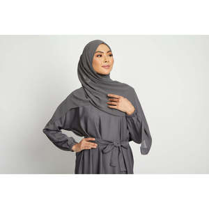 Abito modesto <span class=keywords><strong>da</strong></span> donna in pianura di ciottoli con polsini elasticizzati - Product Image 5