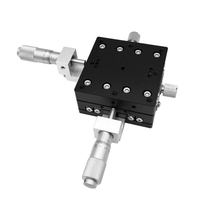50x50mm High Precision x-y Position Stage Sliding Table Manual XY Axis Linear Stage