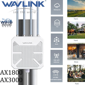 Punto de Acceso Mesh para Exteriores de Largo Alcance y Alta Potencia, Compatible <span class=keywords><strong>con</strong></span> Starlink, <span class=keywords><strong>Repetidor</strong></span> <span class=keywords><strong>WiFi</strong></span> Wavlink AX3000 - Product Image 1