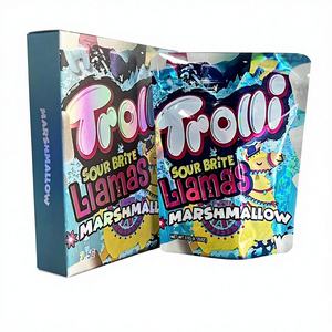 Emballage personnalisé pour bonbons gélifiés comestibles, sachet refermable à glissière, sachet anti-enfants, <span class=keywords><strong>Cali</strong></span> Pack 3,5g 7g 14g 28g, sachet en mylar pour fleurs séchées - Product Image 2