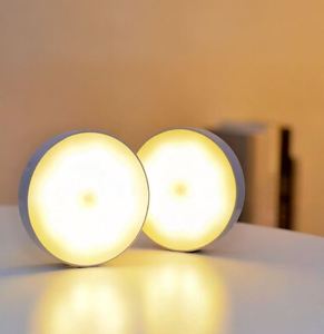 Luz Nocturna LED Moderna con Sensor de Movimiento PIR, Recargable por USB, Regulable, para Montar en la Pared o en Gabinetes, Venta al Por Mayor - Product Image 4