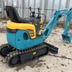 Se vende excavadora pequeña usada de 1 tonelada, mini excavadora Kubota con motor diésel, mini excavadoras usadas, excavadora usada local de Japón. - Product Image 2