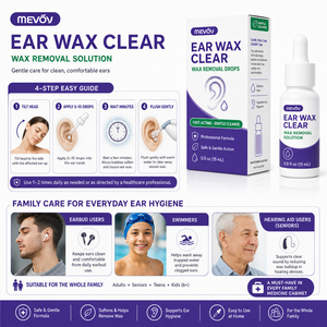 <span class=keywords><strong>Gotas</strong></span> <span class=keywords><strong>para</strong></span> Eliminar <span class=keywords><strong>Cera</strong></span> de Oídos de Marca Privada <span class=keywords><strong>para</strong></span> una Higiene y Limpieza Diaria Suave del Oído, Proveedor de Fábrica OEM ODM Personalizado - Product Image 5