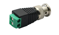 Balun vidéo HD de haute qualité pour connecteur d'alimentation cc mâle DVR NVR GL BNC