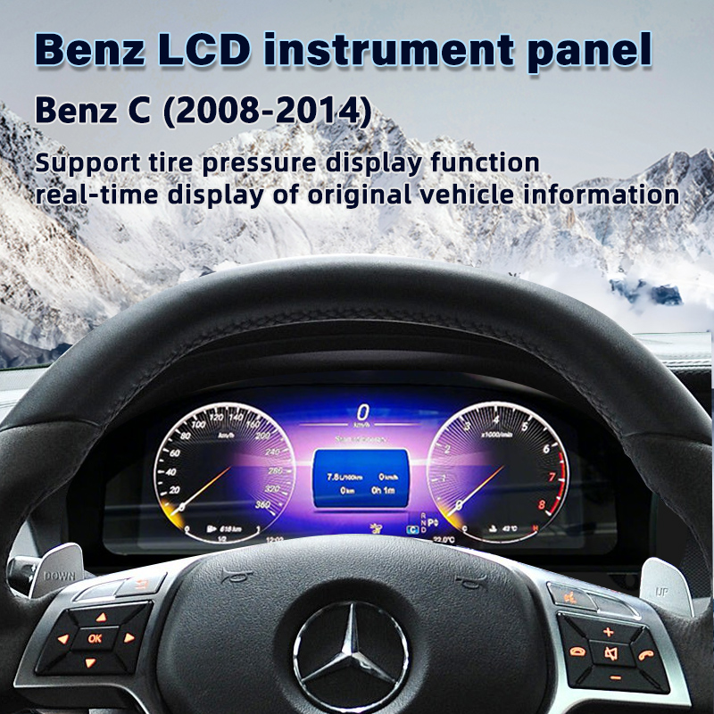 Buy Dashboard Mercedes W204 Supports CarPlay & Android Auto