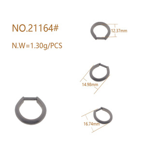 Welord Premium bayan botları ayakkabı dekoratif aksesuarları yönlü Metal ayakkabı tokaları imitasyon toka kayış süslemeleri - Product Image 3