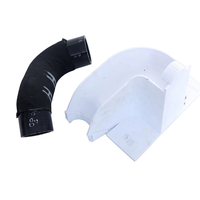 Tuyau de remplissage de réservoir de carburant en caoutchouc préformé NBR PVC moulé sur mesure pour l'admission d'air automobile