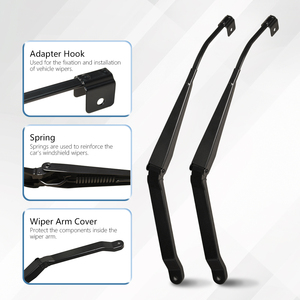Bras d'<span class=keywords><strong>essuie</strong></span>-<span class=keywords><strong>glace</strong></span> en métal haute résistance pour pare-brise de voiture, performance stable, pièces de rechange durables, fabrication en usine - Product Image 5