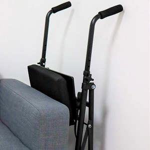 <span class=keywords><strong>Andador</strong></span> para adultos con 2 ruedas y asiento viscoelástico, negro, <span class=keywords><strong>KMINA</strong></span> K10015 - Product Image 6