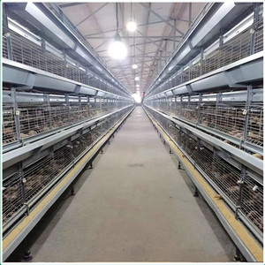 Cage en acier galvanisé à couche de cascade automatique Cage à faible rupture empilable Cross-Hopper Feeder Smooth Run Cold-Drawn M/E Collect Animals - Product Image 5