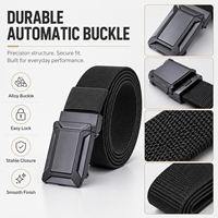 Ceinture tactique robuste en nylon pour homme avec boucle automatique – Idéale pour les activités de plein air – Vente directe usine