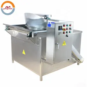 Automatic soya bean frying machine auto rice sunflower seeds fryer machinery cheap price for sale