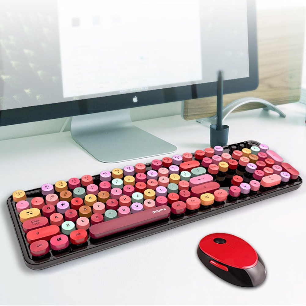 Clavier Pavé Numérique Sans Fil ZREAL 18 Touches - 2.4 GHz, Portée 10 M, Compatible Windows, IOS - Pour Ordinateur Portable, Bureau - 9