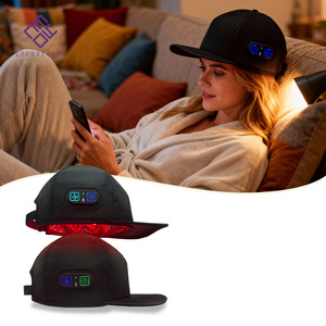 <span class=keywords><strong>EYCO</strong></span> Vente chaude Casque de luminothérapie LED portable rouge et NIR, Casque de luminothérapie rouge, Chapeau de luminothérapie rouge - Product Image 1