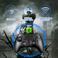 Manette de jeu sans fil Honcam P5 Gyroscope Turbo avec boutons arrière remappables, joystick à effet Hall, déclencheur et éclairage RGB pour PS5 et tous les jeux