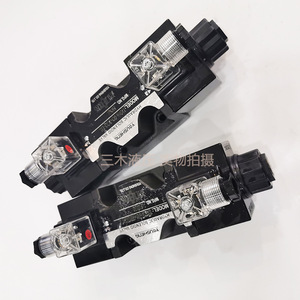 Vanne directionnelle hydraulique à solénoïde Yousheng DSG-03 4 voies 24V 60 L/min 315 Bar en fonte - Product Image 1