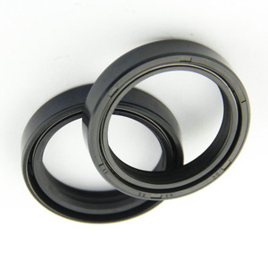 ชุดซีลกันฝุ่นและที่ปัดน้ำฝนโช้คหน้ามอเตอร์ไซค์ 2 ชุด สำหรับ <span class=keywords><strong>Honda</strong></span> <span class=keywords><strong>CRF250L</strong></span> CRF250M CR125R CR250R CR480R CR500R XR250R XR400R XR500R XR600R - Product Image 2