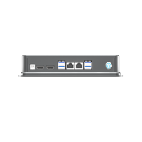 Ordinateur PC robuste à écran tactile de 8 pouces avec lunette de 3mm avec Android Win7/10 Linux OS COM 6-36V pour camion de véhicule